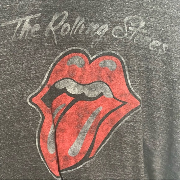 The Rolling Stones‎ Men's Charcoal Short Sleeve Tee Size XL - Picture 4 of 10